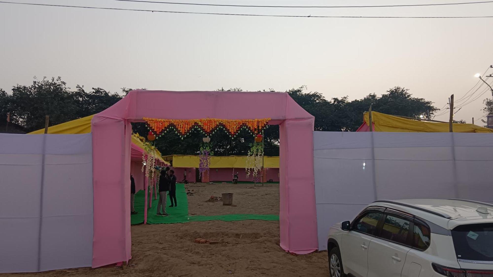 Mahakumbh Luxury Cottage Аллахабад Экстерьер фото